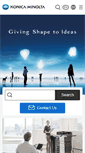 Mobile Screenshot of konicaminolta.com