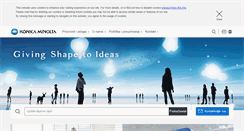 Desktop Screenshot of konicaminolta.hr